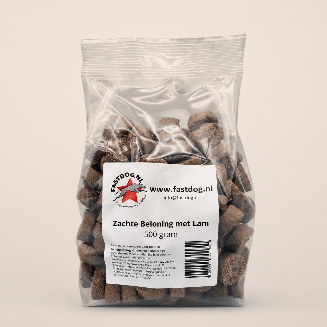 Beloningssnoepjes lam 500 gram