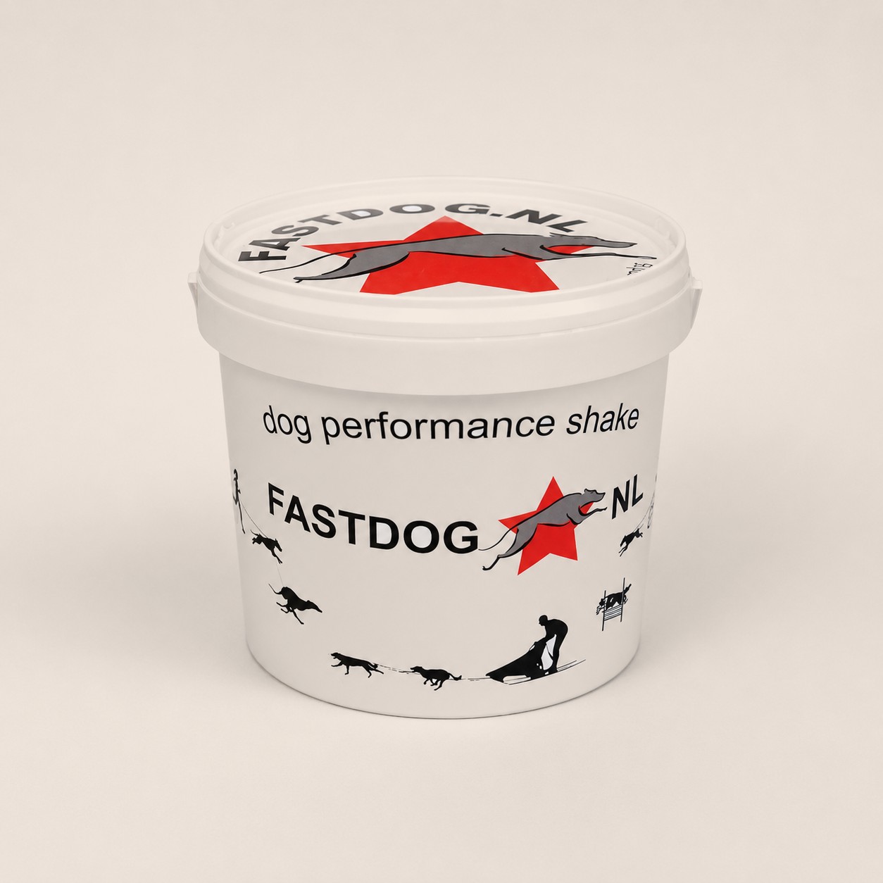 Shake emmer voor 2,5 Kg shake